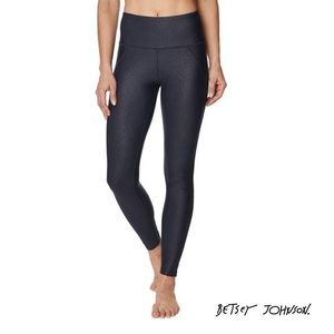 Betsey Johnson Sparkle Workout Pants/Leggings